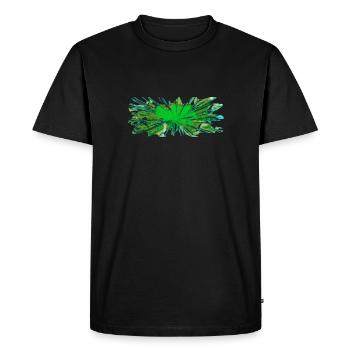 début - T-shirt Premium bio Homme - noir - Devant - Nico (187cm)