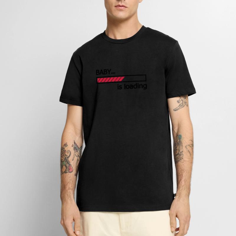 Baby is loading progress bar Loading Bar Men's Premium Organic T-Shirt
