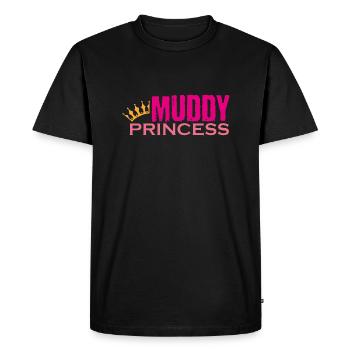 Muddy run shirt mud obstacle race ocr Team princes - Men's Premium Organic T-Shirt - black - Front - Nico (187cm)