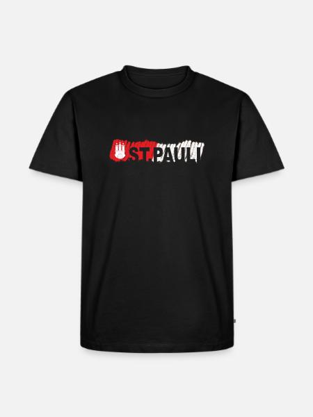 St.Pauli 2FB - Men's Premium Organic T-Shirt - black