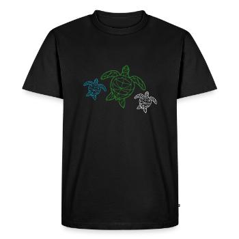 Diving Dive Dive - Men's Premium Organic T-Shirt - black - Front - Nico (187cm)