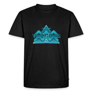 astro verseau - T-shirt Premium bio Homme - noir - Devant - Nico (187cm)