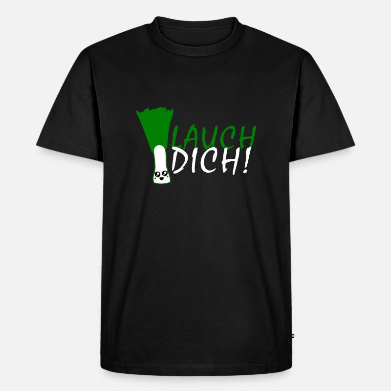 Lauch Dich! - Männer Premium Bio T-Shirt - Schwarz