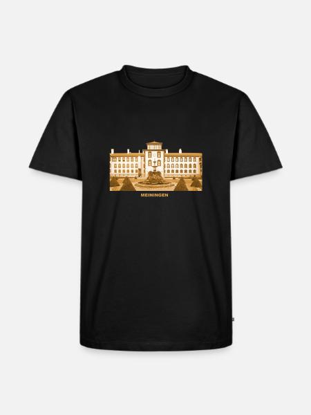 Meiningen Elisabethenburg Castle Thuringia - Men's Premium Organic T-Shirt - black