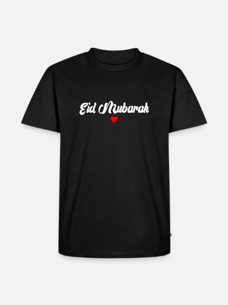 Islam Eid Mubarak - Men's Premium Organic T-Shirt - black