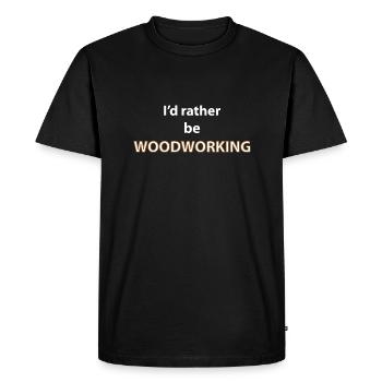 Artisan bricoleur Artisan Artisan Outil Construction - T-shirt Premium bio Homme - noir - Devant - Nico (187cm)