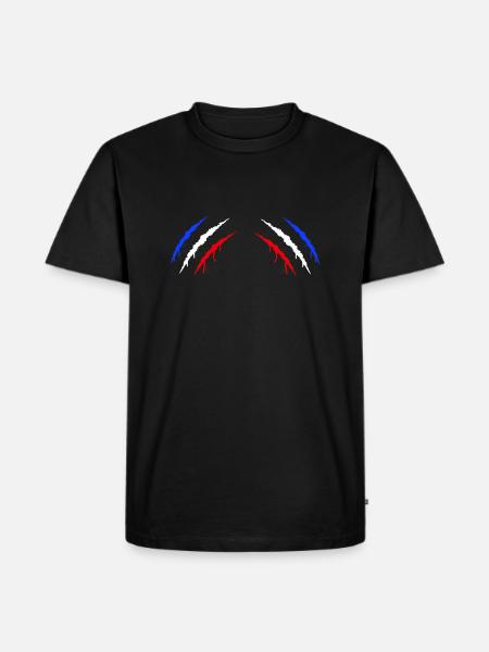 Claws France 2 - Men's Premium Organic T-Shirt - black