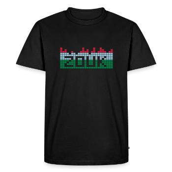 Créez souvenirs & T-Shirts de zouk - T-shirt Premium bio Homme - noir - Devant - Nico (187cm)