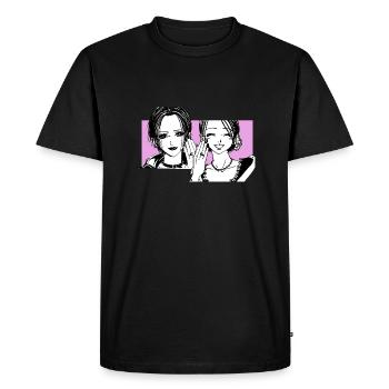 Nana Hachi - Manga - Anime - Alliance - T-shirt Premium bio Homme - noir - Devant - Nico (187cm)