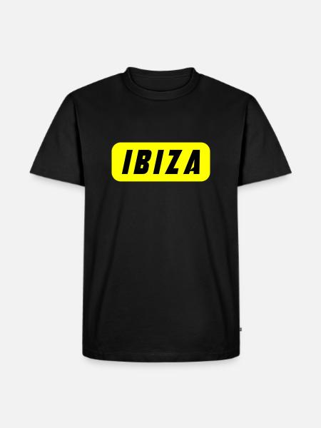 Ibiza Holidays - Men's Premium Organic T-Shirt - black