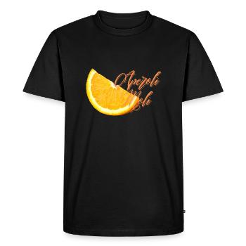Moli apéritif - T-shirt Premium bio Homme - noir - Devant - Nico (187cm)