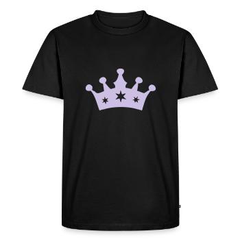 Princess Crown - T-shirt Premium bio Homme - noir - Devant - Nico (187cm)