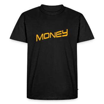 Argent - T-shirt Premium bio Homme - noir - Devant - Nico (187cm)