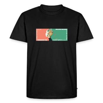 Fierté neurodiverse. - T-shirt Premium bio Homme - noir - Devant - Nico (187cm)