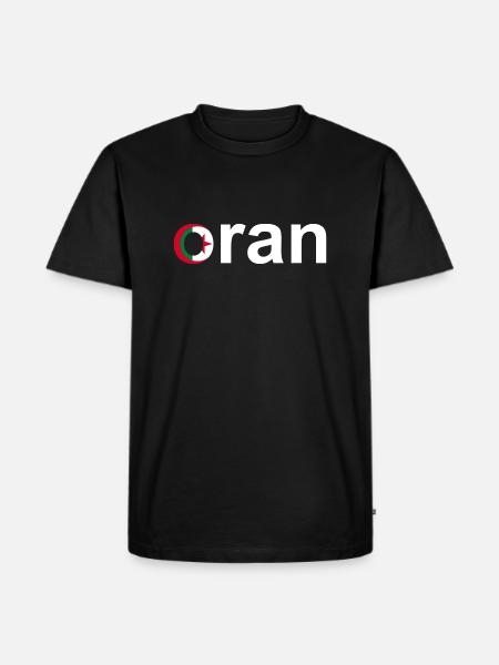 Oran - Men's Premium Organic T-Shirt - black