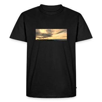 Intemporel - T-shirt Premium bio Homme - noir - Devant - Nico (187cm)