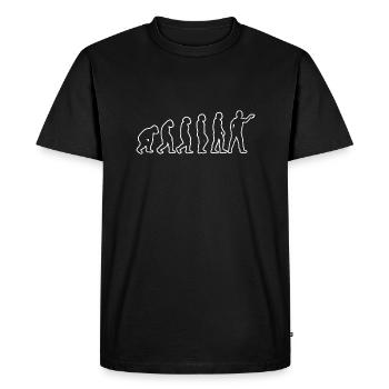 Darts Darts Player Gift Dart Slogan - Men's Premium Organic T-Shirt - black - Front - Nico (187cm)