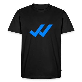 vu whatsapp - T-shirt Premium bio Homme - noir - Devant - Nico (187cm)