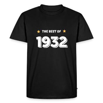 Best of 1932 - T-shirt Premium bio Homme - noir - Devant - Nico (187cm)