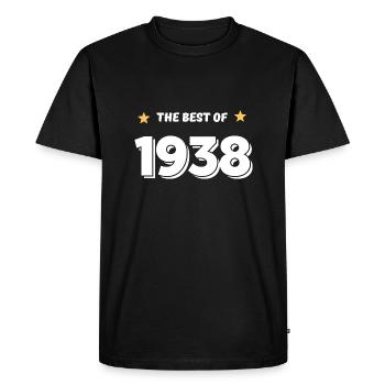Best of 1938 - T-shirt Premium bio Homme - noir - Devant - Nico (187cm)