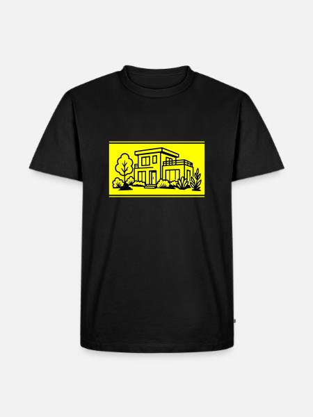 House Villa Property - Men's Premium Organic T-Shirt - black