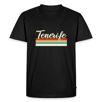 Tenerife Tenerife Iles Canaries Espagne Espana - T-shirt Premium bio Homme - noir - Devant - Nico (187cm)