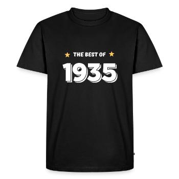 Best of 1935 - T-shirt Premium bio Homme - noir - Devant - Nico (187cm)
