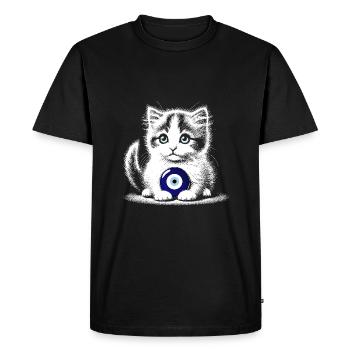 Nazar - Men's Premium Organic T-Shirt - black - Front - Nico (187cm)