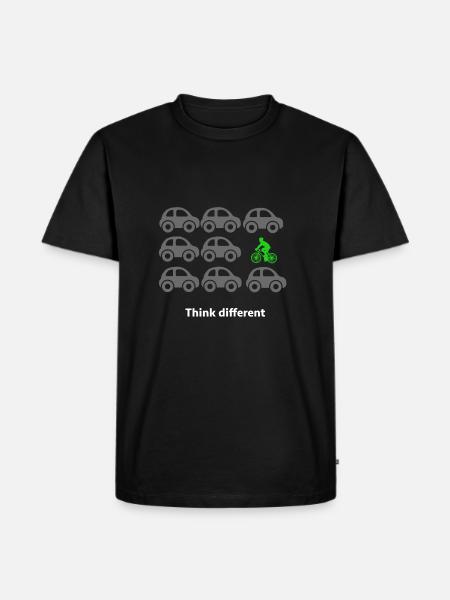 Cycle - Men's Premium Organic T-Shirt - black