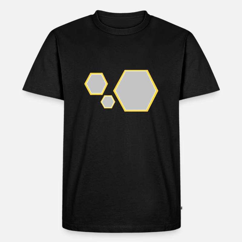 Star Force Emblem - Männer Premium Bio T-Shirt - Schwarz