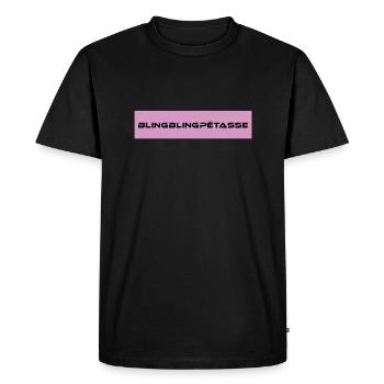 BBP - T-shirt Premium bio Homme - noir - Devant - Nico (187cm)