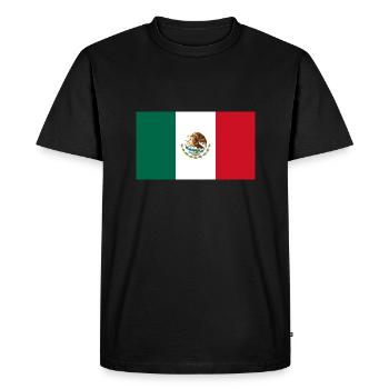 Mexique - T-shirt Premium bio Homme - noir - Devant - Nico (187cm)