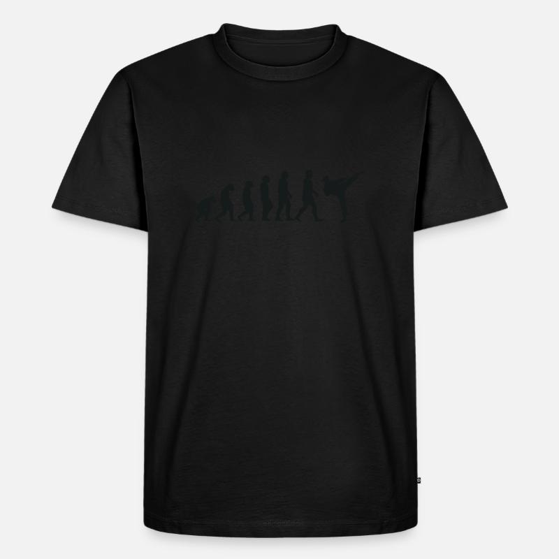 Évolution du karaté - T-shirt Premium bio Homme - noir