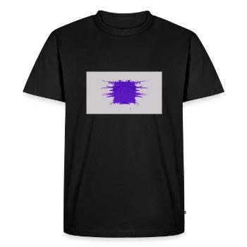 Cube d’éclat - T-shirt Premium bio Homme - noir - Devant - Nico (187cm)