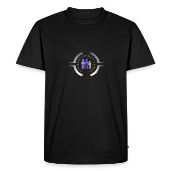 SPOILER vigorouss family gaming logo - Men's Premium Organic T-Shirt - black - Front - Nico (187cm)