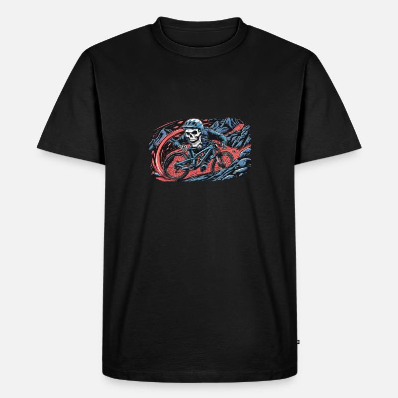 Grave Digger Trails - Männer Premium Bio T-Shirt - Schwarz
