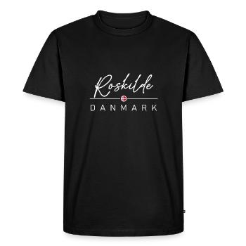 Dänemark - Roskilde - Danemark - Danemark - T-shirt Premium bio Homme - noir - Devant - Nico (187cm)