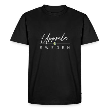 Schweden - Uppsala - Suède - Sverige - T-shirt Premium bio Homme - noir - Devant - Nico (187cm)
