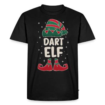 Darts Eleven Family Partners Cadeau de Noël - T-shirt Premium bio Homme - noir - Devant - Nico (187cm)