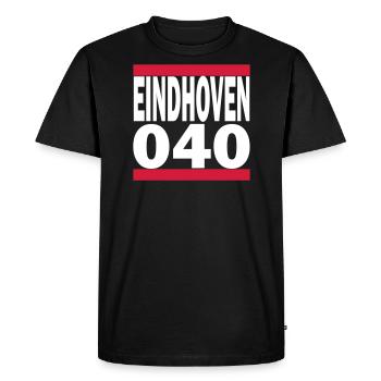Eindhoven - T-shirt Premium bio Homme - noir - Devant - Nico (187cm)