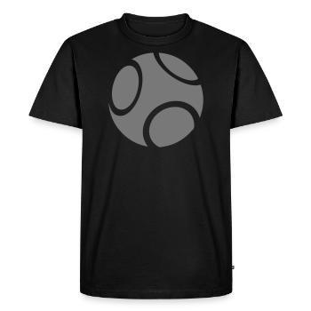 boule petanque jeux 11 - T-shirt Premium bio Homme - noir - Devant - Nico (187cm)