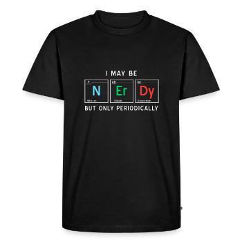 Wissenschaft Vintage Astronomie Sprüche - Männer Premium Bio T-Shirt - Schwarz - Vorne - Nico (187cm)