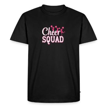 Cheerleading Cheer Squad Cheer Squad - Men's Premium Organic T-Shirt - black - Front - Nico (187cm)