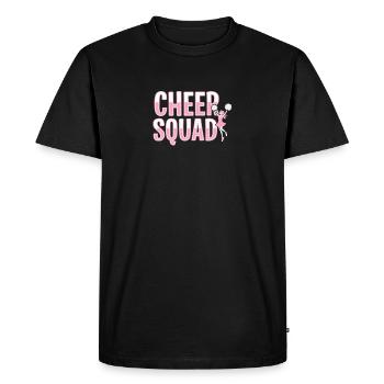 Cheer Squad Cheerleading Team Spirit - Men's Premium Organic T-Shirt - black - Front - Nico (187cm)
