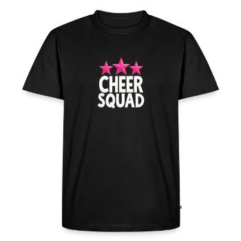 Cheer Squad Cheerleading Team Thrilled - Men's Premium Organic T-Shirt - black - Front - Nico (187cm)