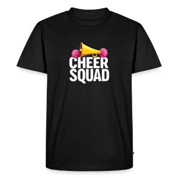 Cheerleading Cheer Squad Enthousiasme Fierté - T-shirt Premium bio Homme - noir - Devant - Nico (187cm)