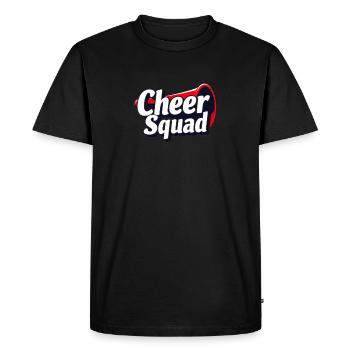 Cheer Squad Cheerleading Team Fun - Men's Premium Organic T-Shirt - black - Front - Nico (187cm)