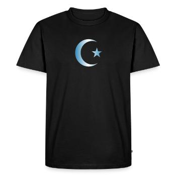symbole turc - T-shirt Premium bio Homme - noir - Devant - Nico (187cm)