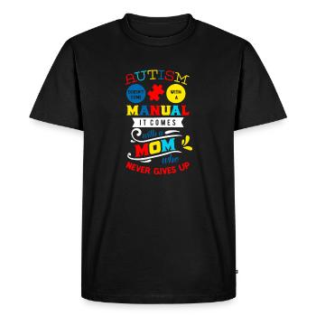Autism Mom Mom Gift - T-shirt Premium bio Homme - noir - Devant - Nico (187cm)