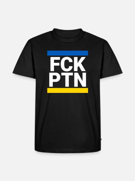 FCK PTN B / Y - Männer Premium Bio T-Shirt - Schwarz
